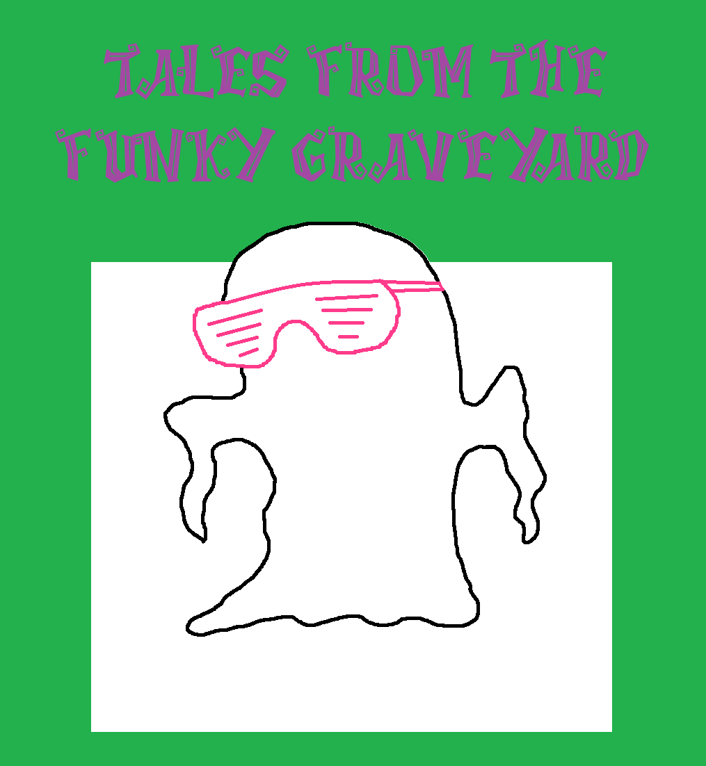 Funky Graveyard Poster